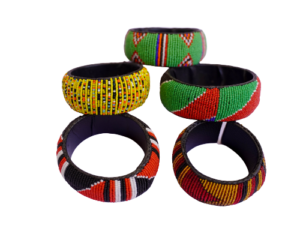Beaded Maasai Bangles